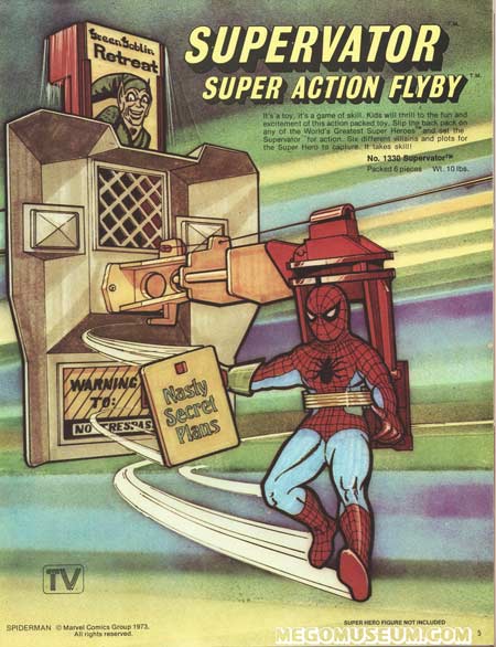 The Mego Super Softies and Talking Super Softies were a bomb for Mego. The Supervator was one of Mego's first playsets