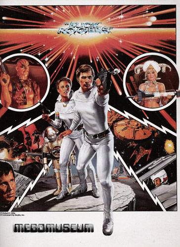 The Buck Rogers artwork that Mego used on all packaging