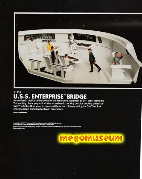 Styrene Enterprise Playset was very typical of Mego in the 1980
