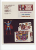 Mego WGSH insert featuring a prototype Superman