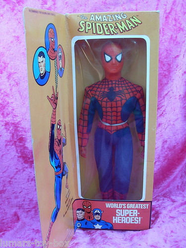 Mego WGSH Spider-Man Montgomery Ward Peter Parker COMPLETE Outfit for 8" Figure 