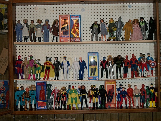 My Marvel Mego and Custom Collection and OZ and Waltons
