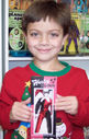 Fletcher holding Harley Quinn