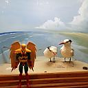 Hawkman at Brazosport Museum Of Natural Science