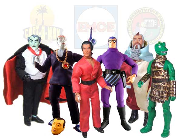 new mego action figures