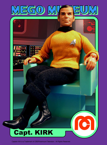 One of the most Iconic Mego Figures ever made, Captain James T Kirk