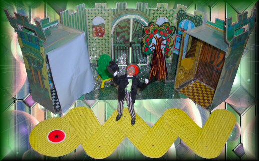 The Wizard of Oz and his Emerald City Playset