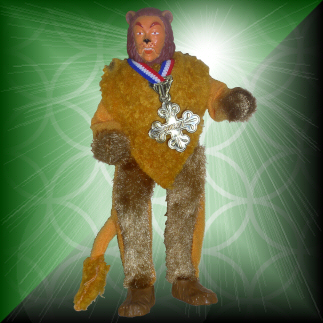 Cowardly Lion (Item No. 51500/3): The third in the line of Wizard of Oz