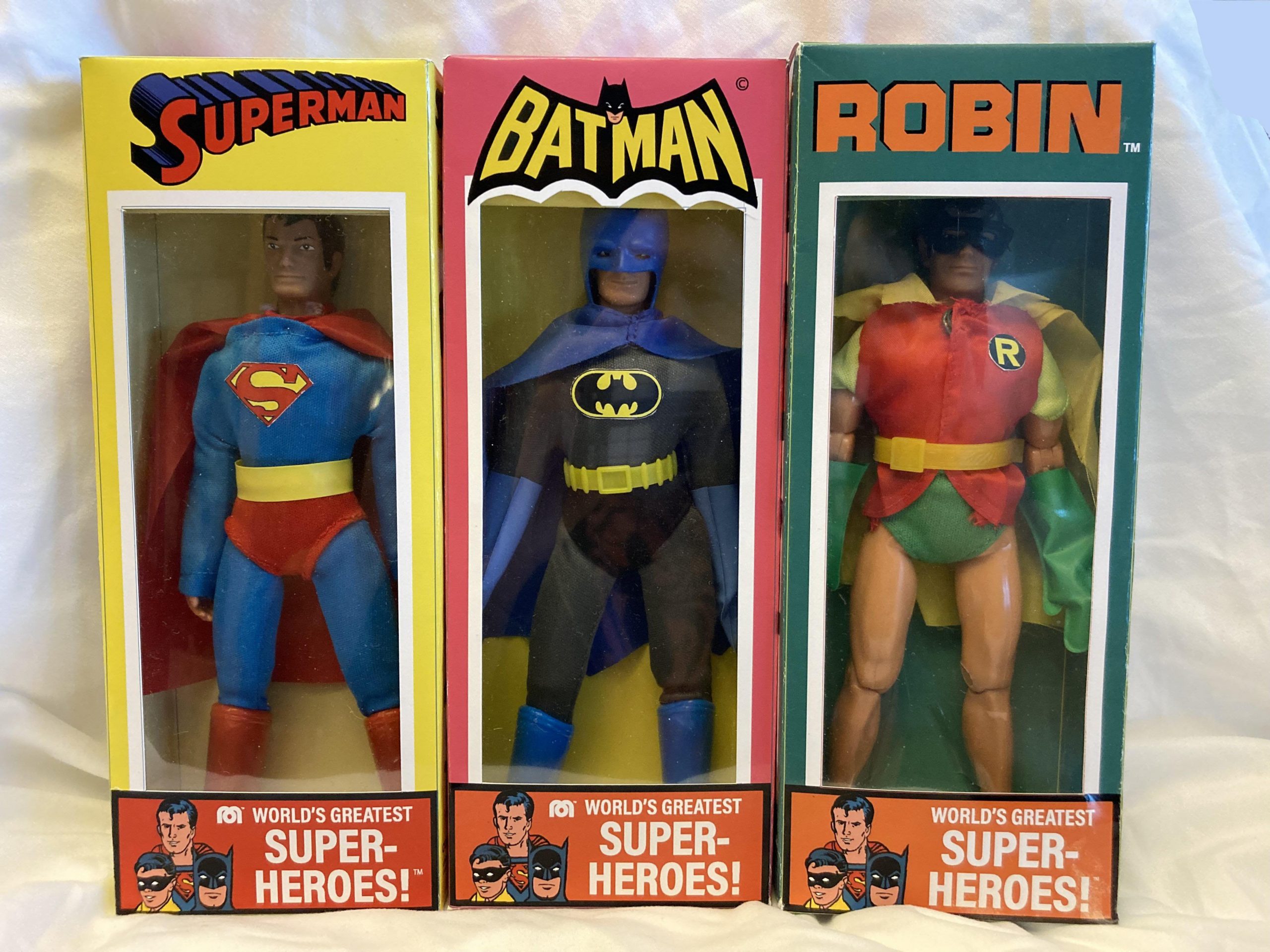 50th Anniversary Window Boxed Mego Worlds Greatest Superheroes returning -  Mego Museum