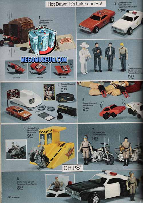 Mego Pocket Superheroes Page from the 1981 JC Penney Catalog