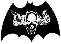 The Batgirl Logo as it appears on Mego Packaging